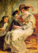 Helene Fourment and her Children, Claire-Jeanne and Francois